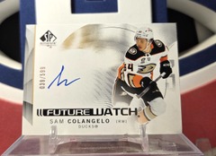Sam Colangelo 2024-25 Future Watch Horizontal Autograph /599 Sp Authentic Upper Deck